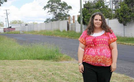 A brown snake wrapped itself around Marion Kuhn’s leg while she was walking along McDougall Street. A brown snake wrapped itself around Marion Kuhn’s leg while she was walking along McDougall Street.